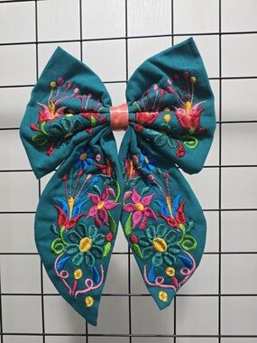 Embroidered Bow